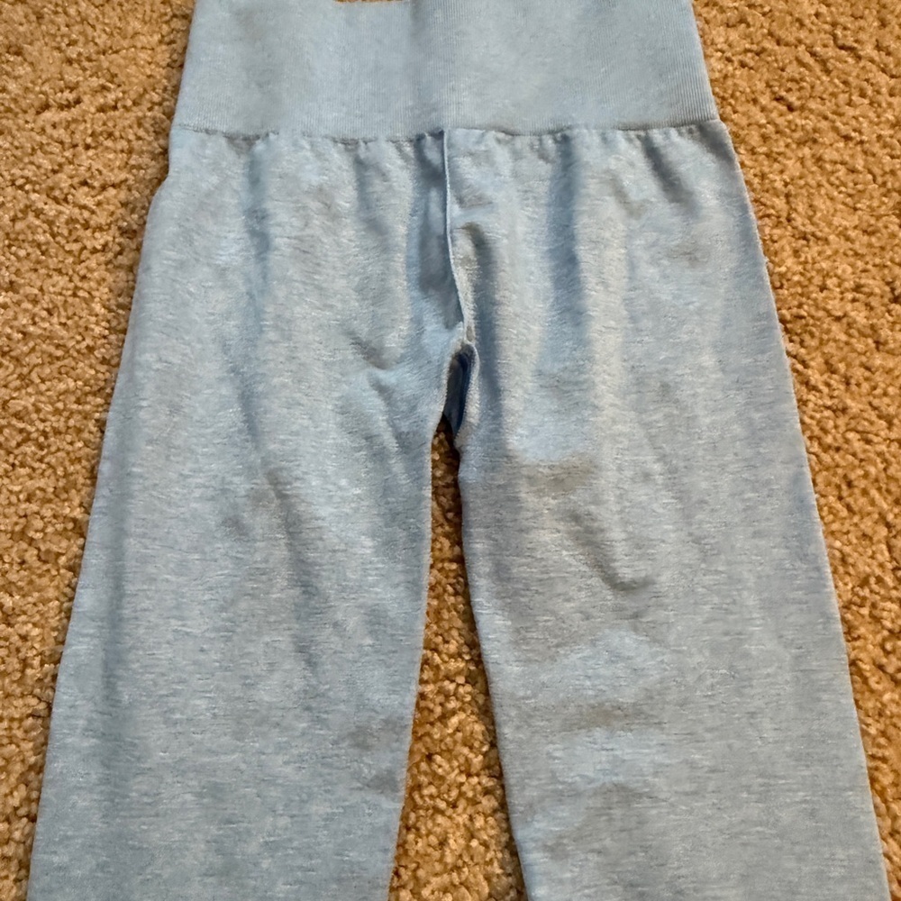 Gymshark Light Blue Leggings - Picture 4 of 6